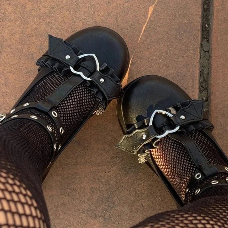 Women'S Shoes Popular - Yeni Tatlı Kalp Toka Takozlar Mary