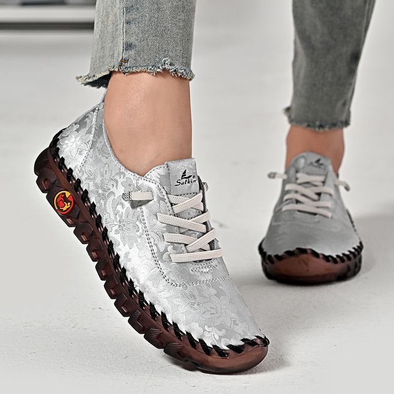Oxford Lace Up Women - Yeni Benzersiz Oxford Ayakkabı 43 44