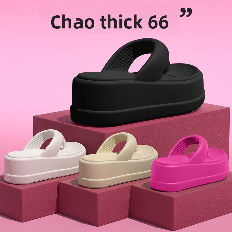 Jelly Sandal Women - 2026 Yeni Kalın Tabanlı Parmak Arası