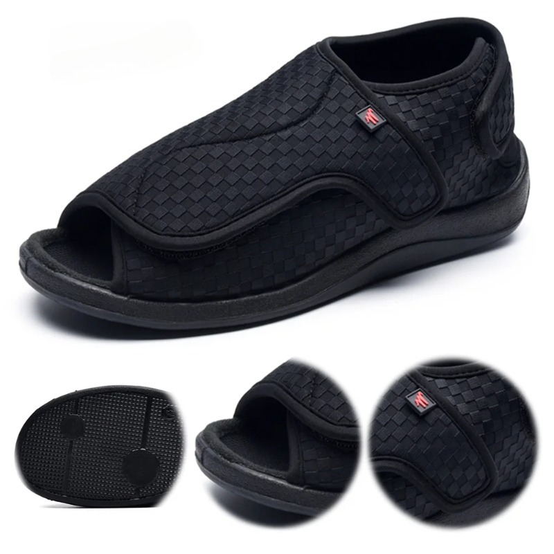 Women'S Shoes For Wide Feet - Kadın Erkek Diyabetik Terlik Ekstra Geniş