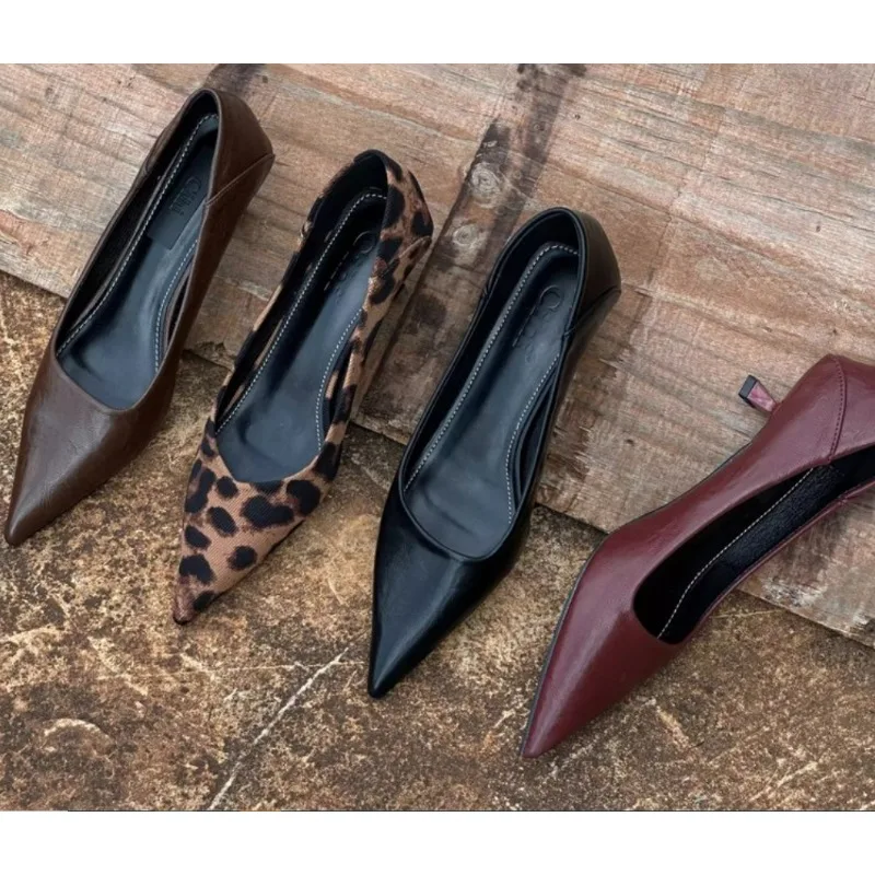 Women'S Shoes Quality - 2024 Kadınlar Seksi Yüksek Topuklu Bordo
