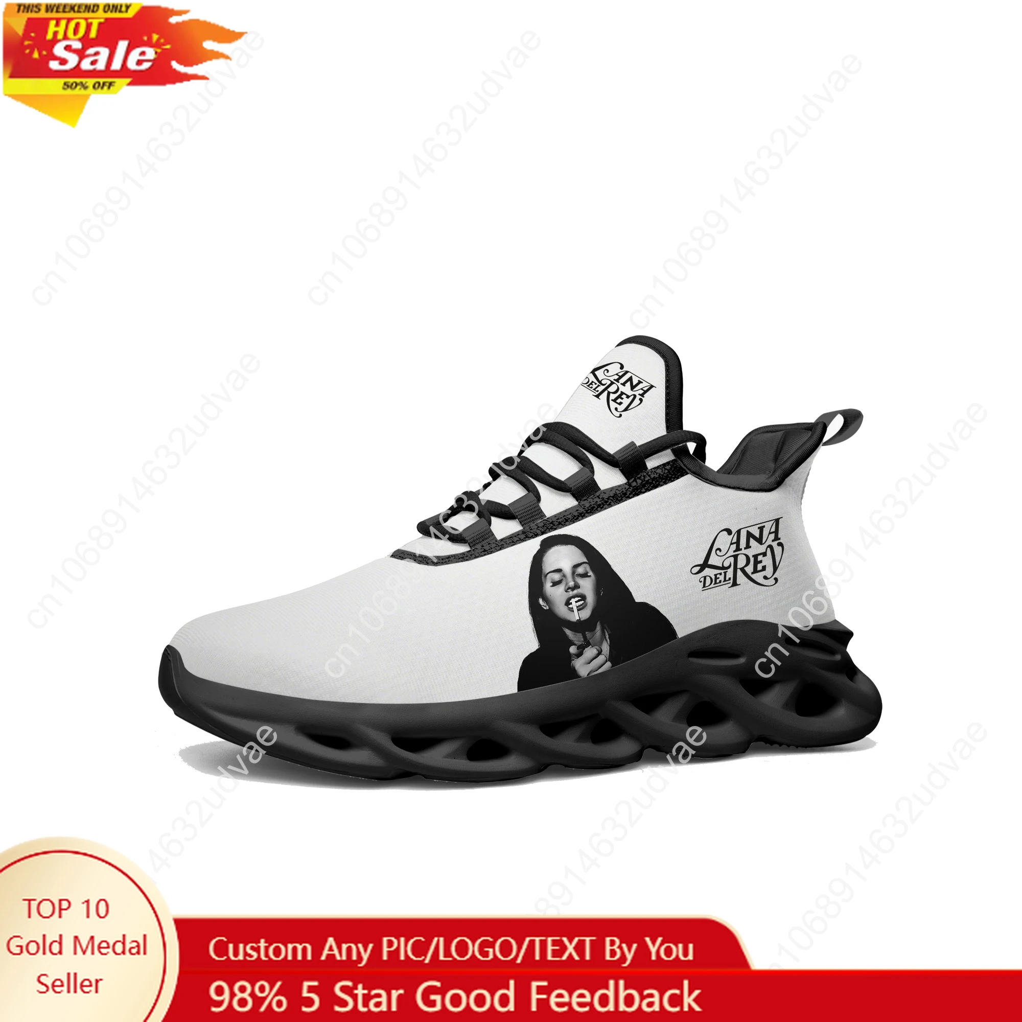 Women Shoes Running - Lana Del Rey Singer Spor Ayakkabıları
