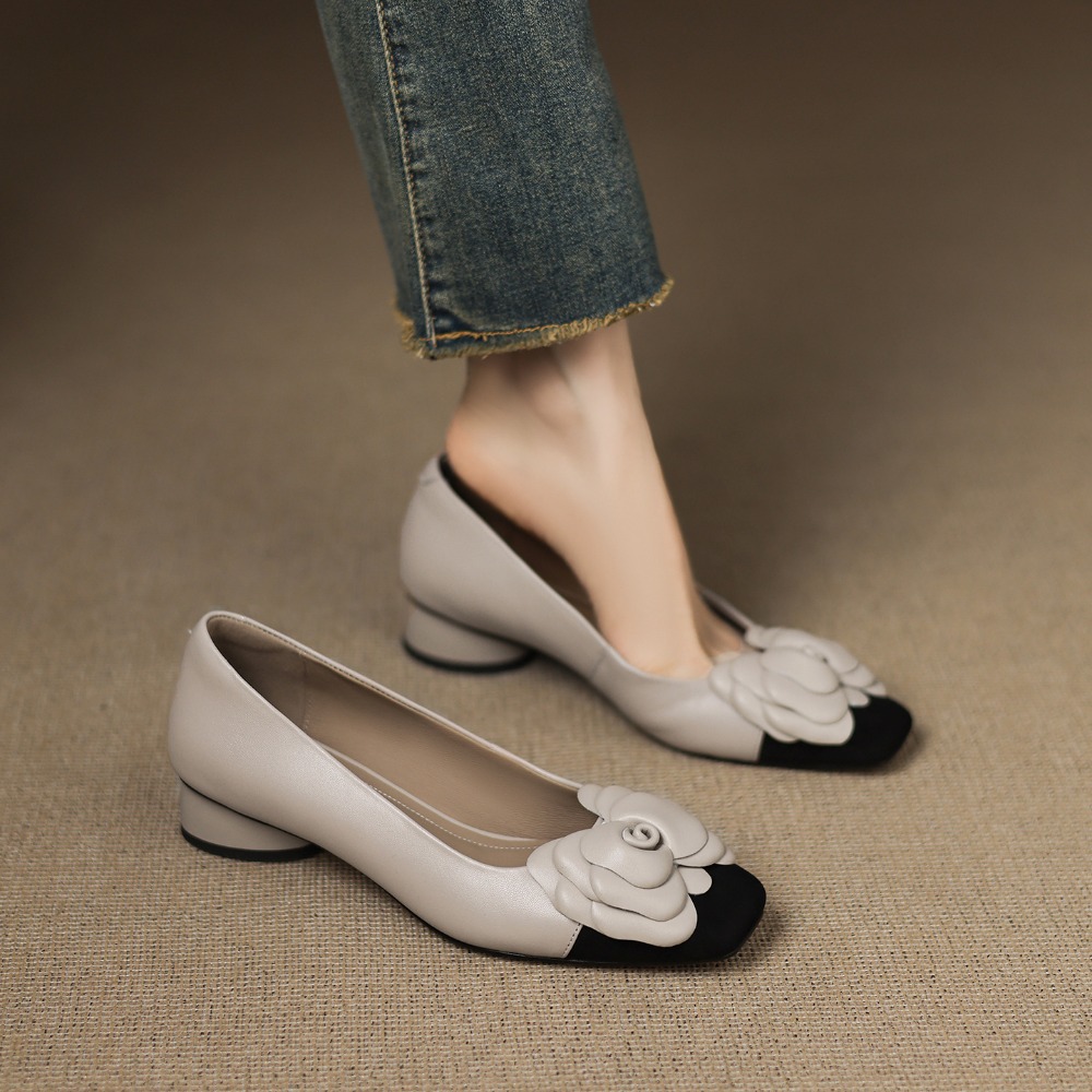 Moda Çiçek Desenli Tek Ayakkab - Women'S Shoes Popular incelemesi ve fiyatı