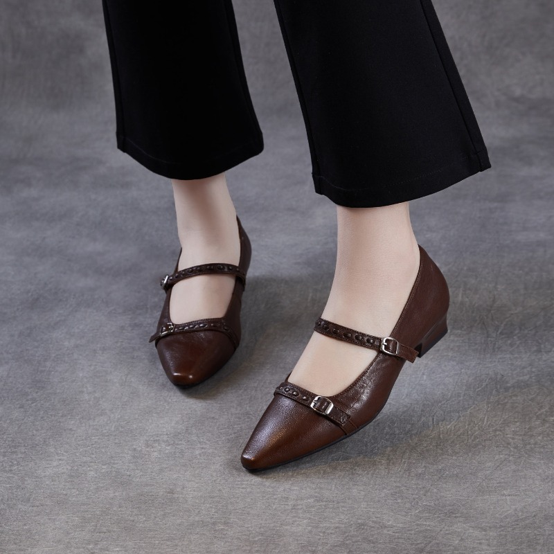 Kahverengi Siyah Kore Kadın Fl - Mary Jane Shoes incelemesi ve fiyatı