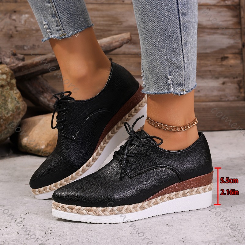 Deri Bağcıklı Kadın Dolgu Topu - Oxford Lace Up Women incelemesi ve fiyatı