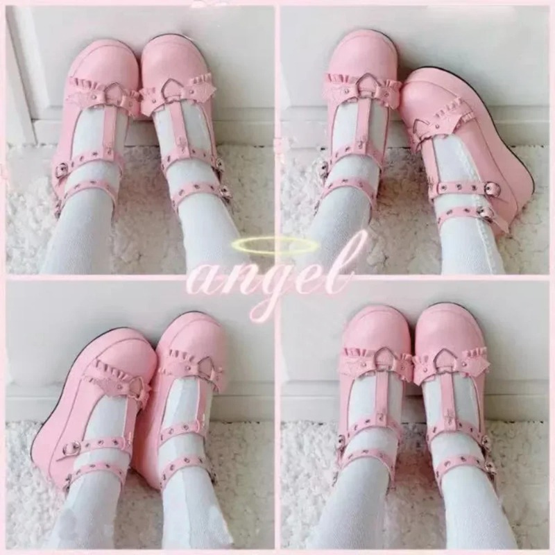 Yeni Tatlı Kalp Toka Takozlar  - Women'S Shoes Popular incelemesi ve fiyatı