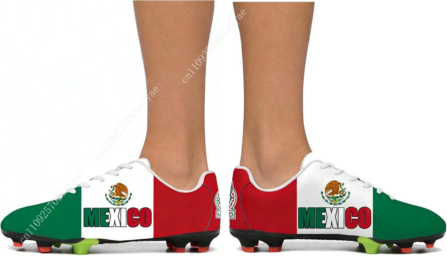 Meksika Bayrağı Meksika Futbol - Oxford Lace Up Women incelemesi ve fiyatı