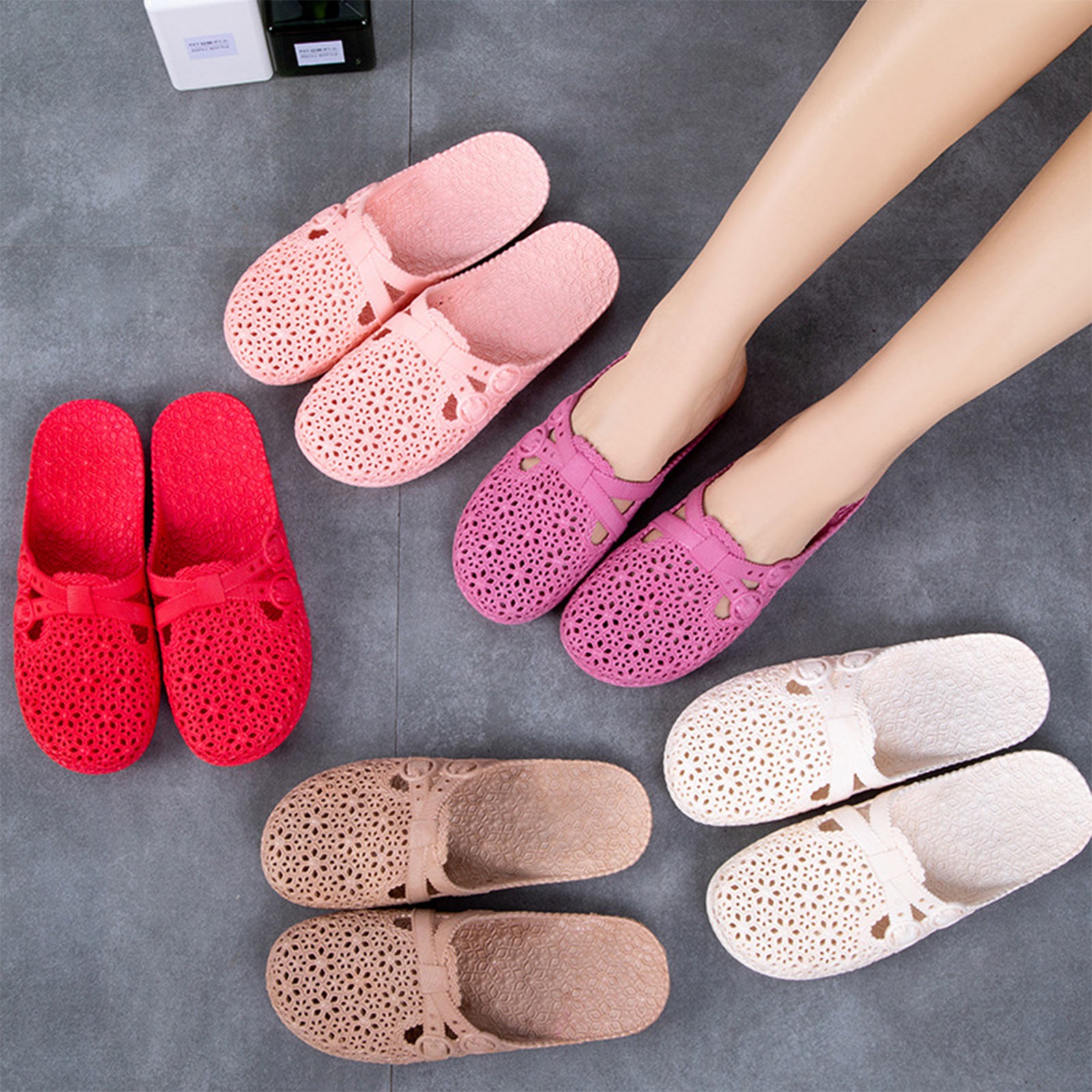 Wrap-Toe nefes terlik yaz açık - Women'S Shoes Popular incelemesi ve fiyatı