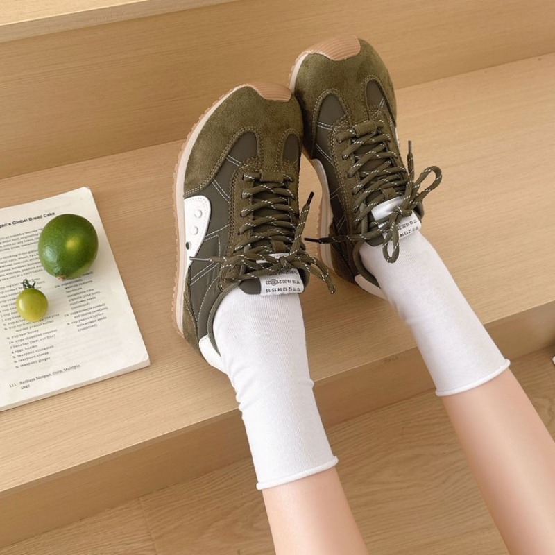 Retro Renk Bloklu Spor Ayakkab - Women Shoes Running incelemesi ve fiyatı