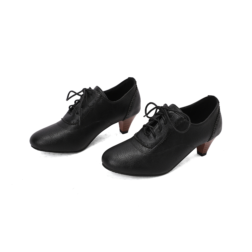   Yeni Nefes Alabilen Kahveren - Oxford Lace Up Women incelemesi ve fiyatı
