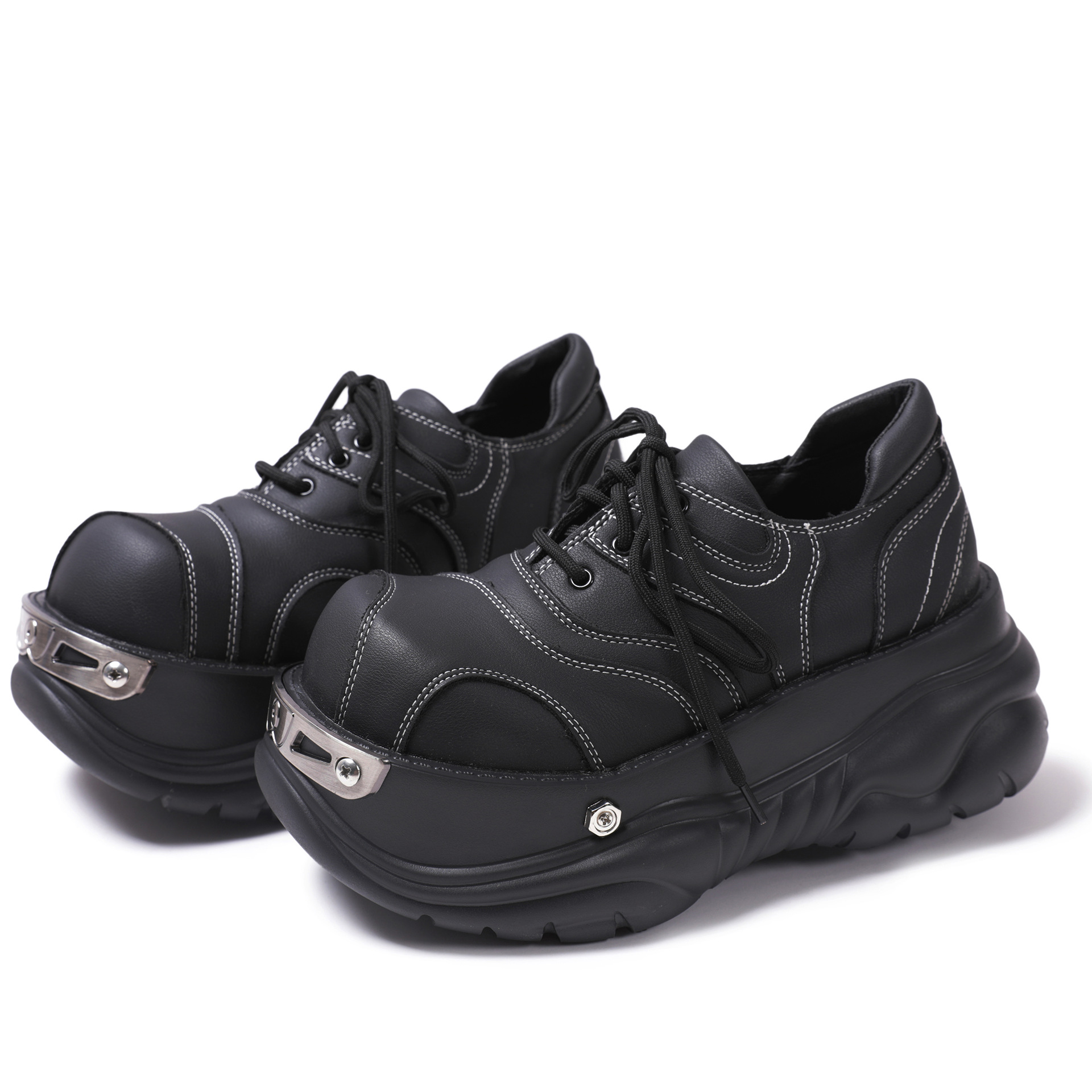 Kadın Platform Deri Ayakkabı M - Oxford Lace Up Women incelemesi ve fiyatı