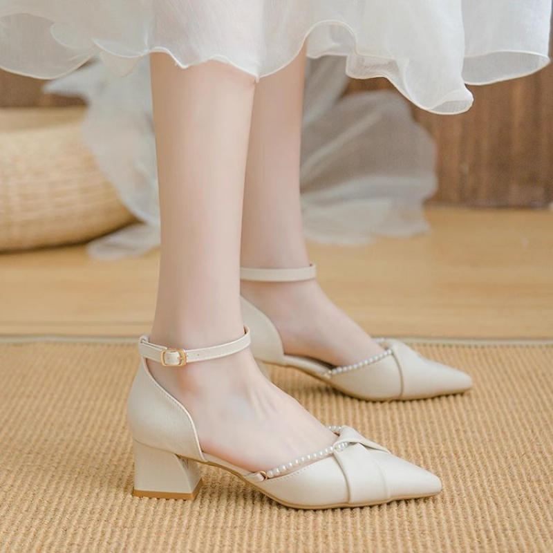 İnci Bantlı Yüksek Topuklu 202 - Women'S Shoes For Wide Feet incelemesi ve fiyatı
