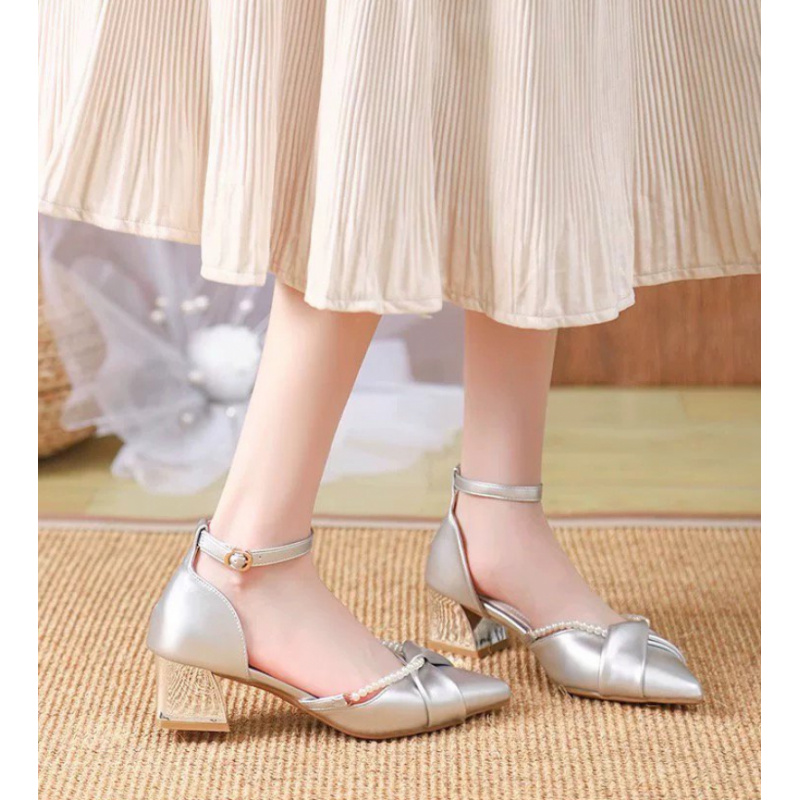 İnci Bantlı Yüksek Topuklu 202 - Women'S Shoes For Wide Feet incelemesi ve fiyatı