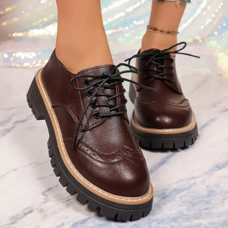 Kadın Klasik Platform Oxford A - Oxford Lace Up Women incelemesi ve fiyatı