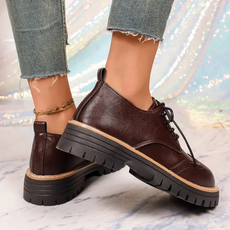 Kadın Klasik Platform Oxford A - Oxford Lace Up Women incelemesi ve fiyatı